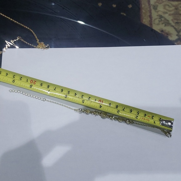 Rhinestone Korean Bracelets Gold Colour Flower Charm Bracelet - Picture 7 of 8